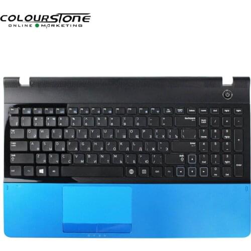 For samsung NP300E5A NP305E5C NP300e5x NP305E5A 300E5A 300E5C 300E5Z Russian RU laptop keyboard with case Palmrest Touchpad