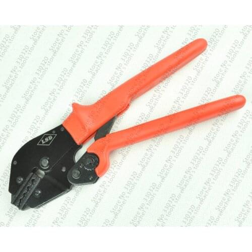 AP-210TX Ratchet non-insulated terminal cable lugs crimping pliers crimp tool 2-10mm2