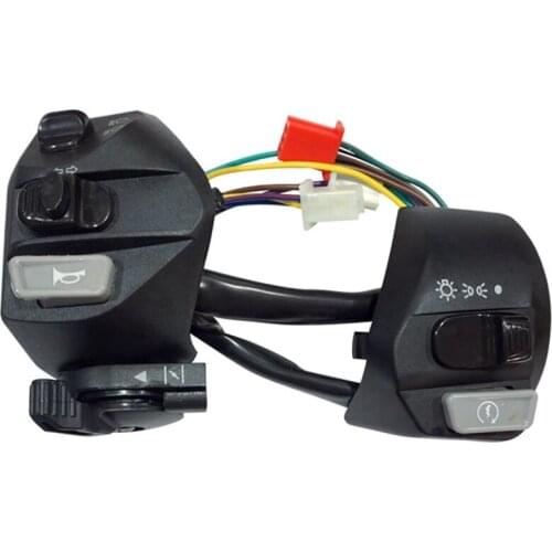 22mm Motorcycle Switches ON/OFF Button Handlebar Ontrol Horn Turn Signal Start Switch for Yamaha MIO LC135