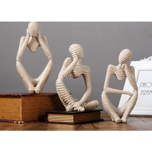 Nordic style creative living room TV cabinet wine cabinet furnishings home interior decoration modern simple character ornaments