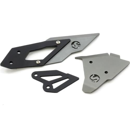 For BMW F800GS 13-16 Motorcycle accessories Left Right Heel Guard Foot Peg Bracket Rear Set Black Titanium