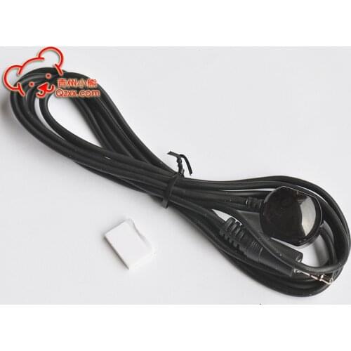 New/Household cable TV set-top box IR infrared receiver extension cable 3.5mm standard plug 1.8 meters with circuit