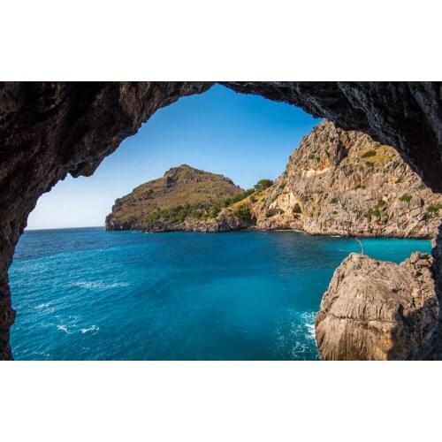 Custom wallpaper murals Sea caves TV background wallpaper 3d mural wallpaper parded papel Home Decoration