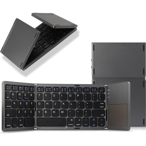 Mini Foldable Wireless Bluetooth Keyboard With Touchpad For Lenovo Tab P11 11 11.5 inch Xiaoxin Pad Pro TB-J606F J706F Tablet PC