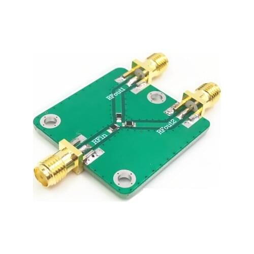 RF Power Splitter RF Microwave Resistance Power Divider Splitter 1 to 2 Combiner SMA DC-5GHz Radio Frequency Divider