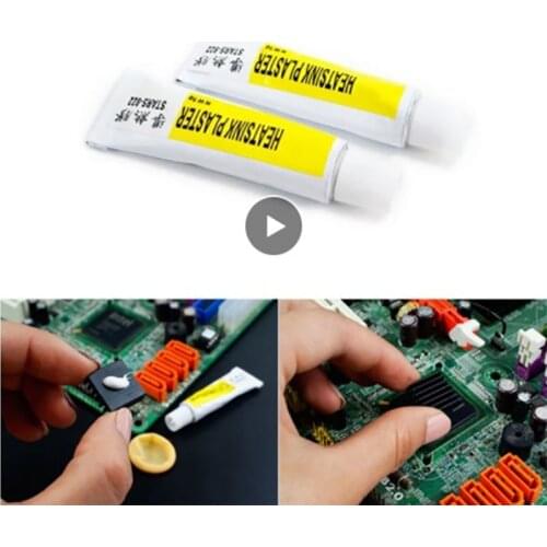 Welding Fluxes Thermal Conductive Glue Adhesive Tube Heatsink Plaster Glue Strong Glue Soldering Supplies Welding Paste Compound