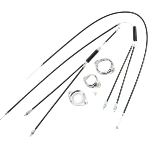 BMX Gyro Brake Cables Complete Set Front Rear Upper Lower Spinner Rotor BMX bike Gyro System Brake Cables Full Set