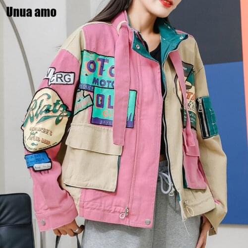 Женские короткие куртки Unua amo China At AliExpress