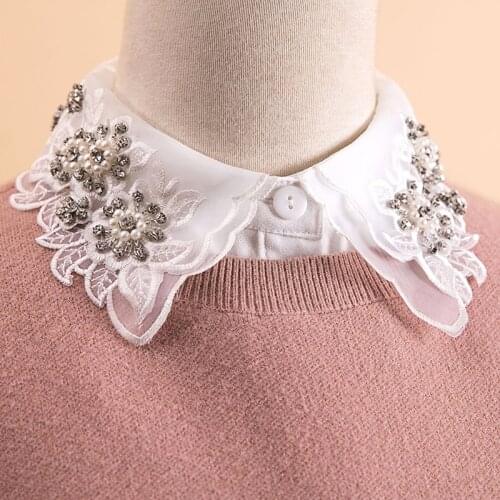Vintage Detachable Shirt False Collar Cloth Accessory