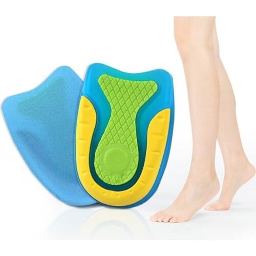 Gel Heel Cushion Inserts for Shoes Silicone Heel Cup Pads for Bone Spurs Pain Relief Protectors Plantar Fasciitis Insole Insert
