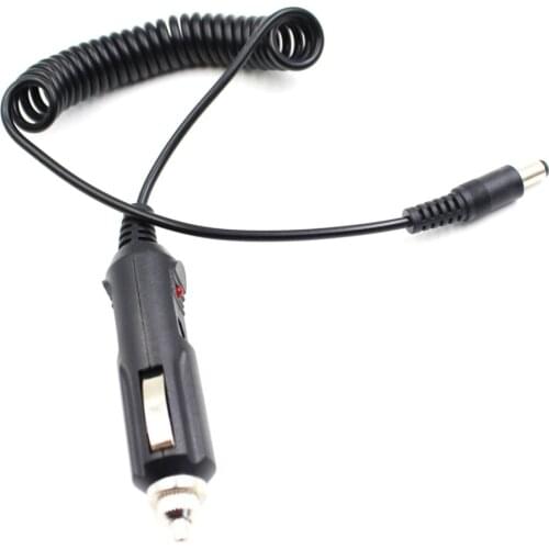 12V battery Cable Line Baofeng Uv-5r Car Charger For UV-82 UV-5RE uv-9r UV-XR Uvb2 Plus TG-UV2 charger Walkie Talkie Accessories