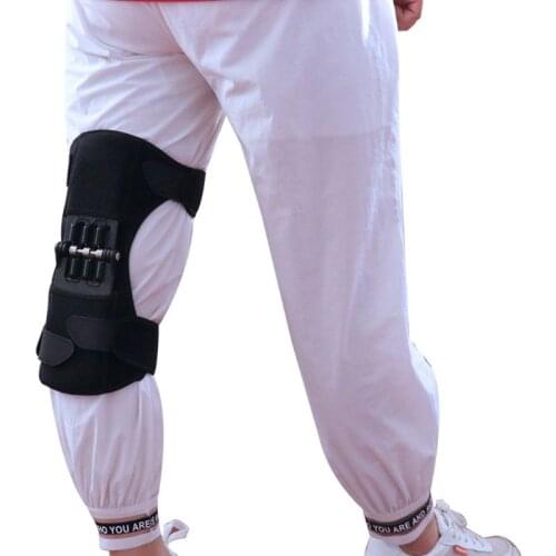 2 Packs Power Knee Brace Joint Support, Power Knee Stabilizer Pads, Protective Gear Booster with Powerful Springs for Me