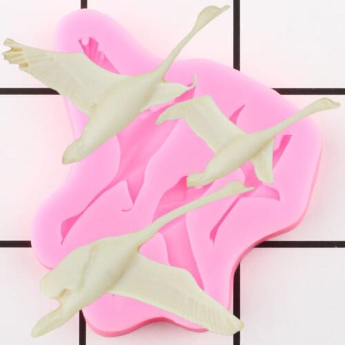 3D Birds Silicone Molds Chocolate Fondant Mold Cupcake DIY Party Wedding Cake Decorating Tools Dessert Candy Polymer Clay Moulds