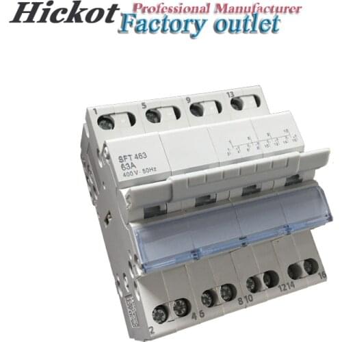 40A SFT 2pole/4pole Din Rail Changeover Breaker