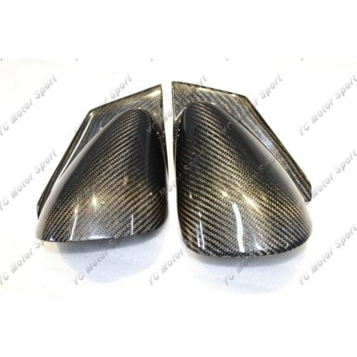 Car Accessories Carbon Fiber WRC Style Mirror Cover Fit For 2003-2005 Evolution EVO 8 Side Mirror Frame