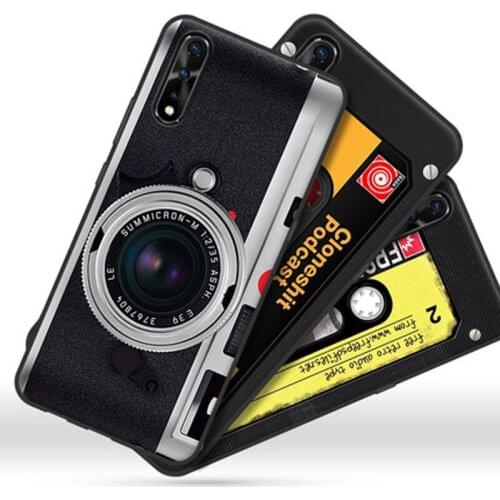 For vivo IQOO neo case 6.38" IQ OO neo back cover retro Painted soft silicone TPU phone cases for vivo IQOOneo shell case