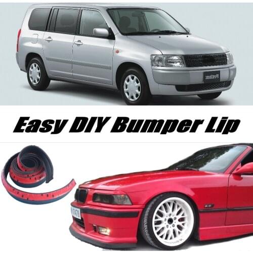 NOVOVISU For TOYOTA Probox Pro Box 2002~2015 Bumper Lip / Front Spoiler Deflector For Car Tuning / Body Kit / Strip Skirt