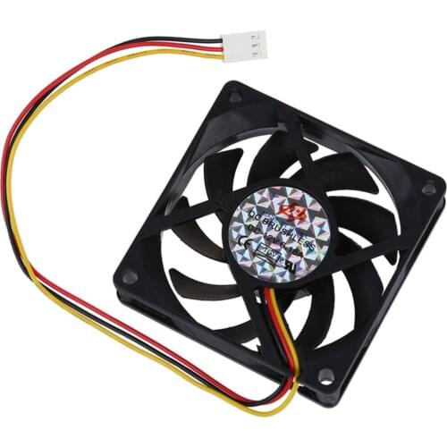 70mm PC Chassis Computer Case 3 Pin Fan Cooling Cooler