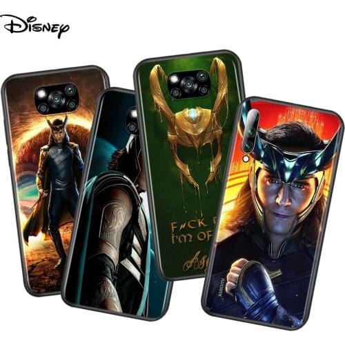 Avengers Loki For Xiaomi Poco X3 NFC M2 X2 F2 F3 C3 M3 F1 Pro Mi Play Mix 3 A3 A2 A1 6 Lite Soft Phone Case