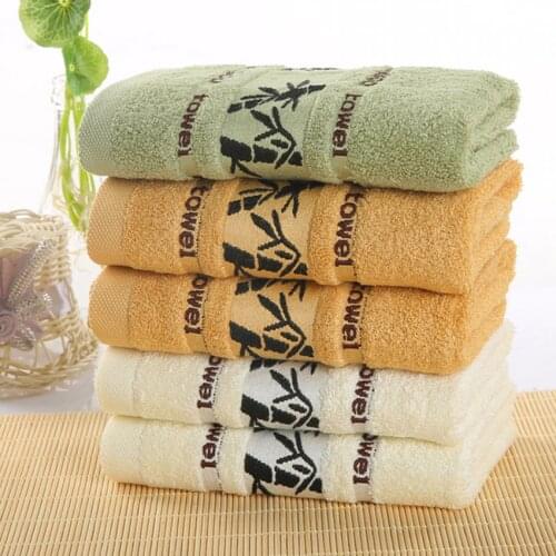Towel Set Bamboo Leaves Bath Beauty Face Towel Hotel Print Soft Spa Hair Hand Shower Towels For Adults Kids Home Toalla De Ducha