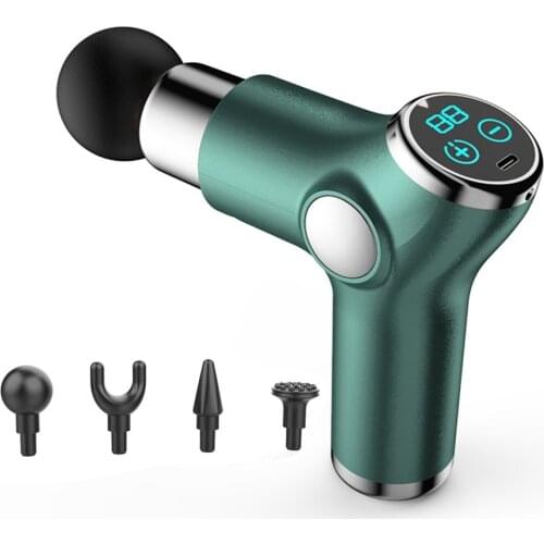 Mini Portable Type-C Deep Tissue Percussion Muscle Massage For Pain Relief Relaxation Full Body Massager Sport Massager