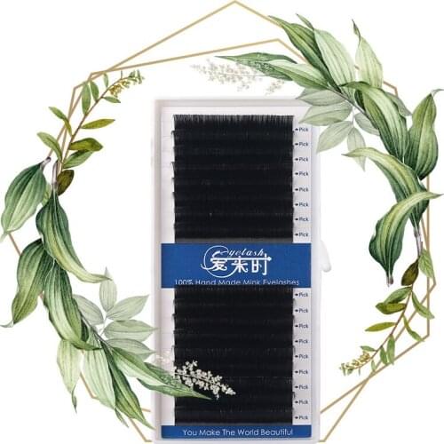 Individual Eyelashes Extension Silk Volume Eyelash Extension 0.03-0.25 Thick HandMade Cilia Eyelashes Premium Eye Lashes Makeup