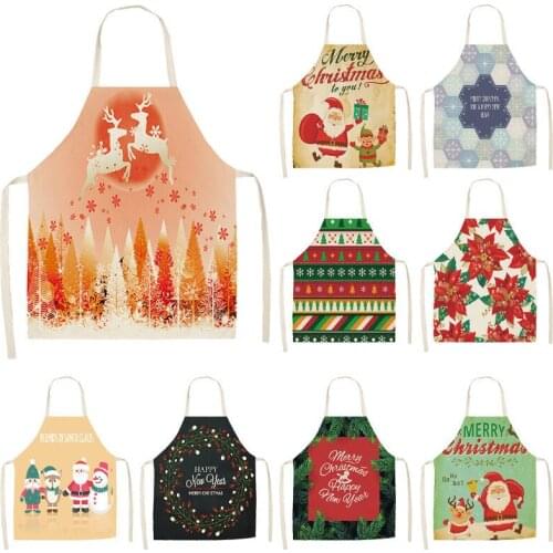 Christmas theme baking accessories aprons for women cooking accessories aprons Kitchen apron kitchen apron women Child apron
