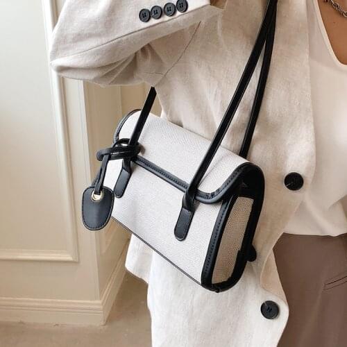 Bags Summer 2021 New Trendy Fashion European and American High-quality Ladies Shoulder Bag Underarm Bag Simple Small Square Bag