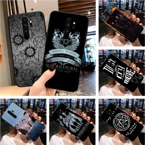 Supernatural Join The Hunt Phone Case for Redmi 9A 8A 7 6 6A Note 9 8 8T Pro Max Redmi 9 K20 K30 Pro