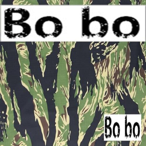 Ultra-thin nylon waterproof and rainproof tiger print camouflage fabric