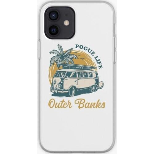 Outer Banks Pogue Life OBX Netflix Phone Case for iPhone 5 5S SE 6 6S 7 8 Plus X XS XR Max 11 12 13 Pro Max Mini Dog TPU