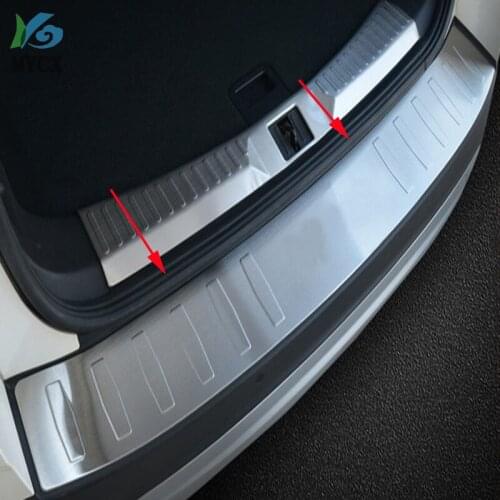 High Quality stainless steel trunk guard board 2013-2017 FOR Ford KUGA trunk protection
