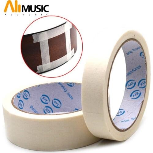 Guitar EQ Installing Protective Masking Tape Acoustic Guitar Bass Fingerboard Paper Frets Polishing Repair Luthier Tools