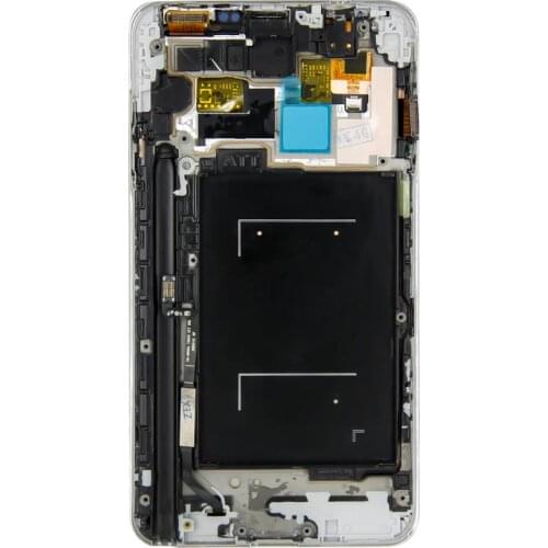 For Samsung Glalaxy Note3 Note 3 N9000 N9005 LCD Display Touch Screen Digitizer Assembly with Frame +Tools