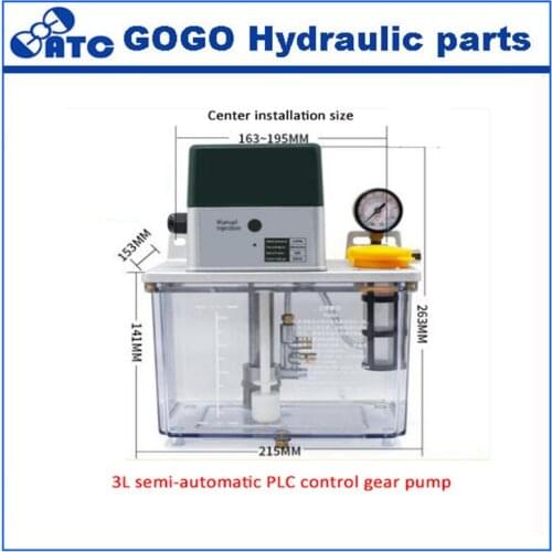 1L 2L 3L 4L Automatic Lubrication Pump 220v Oil Pump grease pump for CNC Center machine