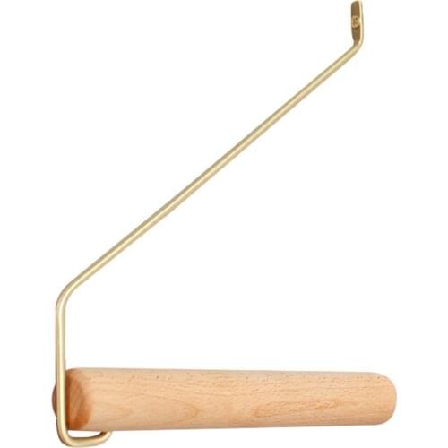 1PC Wall Decoration Hook Wooden Smooth Creative Wear-resistant Door Bedroom Wall Living Room Shirt Hanger Decor Hook