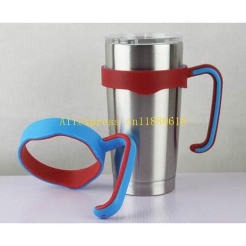 200pcs/lot Fast shipping 20oz cups holder Plastic Cup Handle For 20 OZ Cups 4 Color