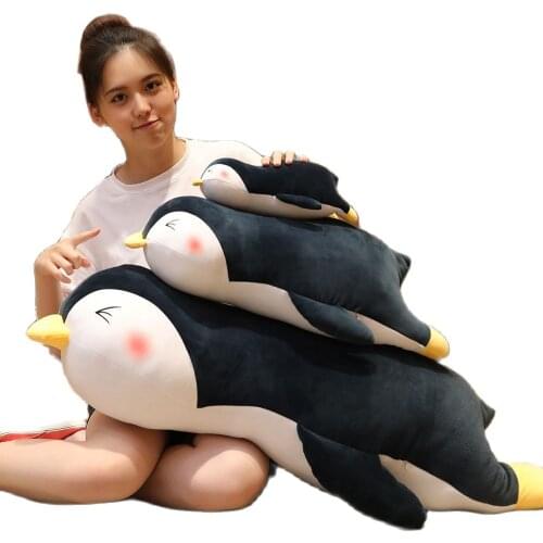 30/60/100cm Plush Penguin Stuffed Animal Toys For Kids Filled PP Cotton Soft Girls Toys Pillow Cushion Gift For Children