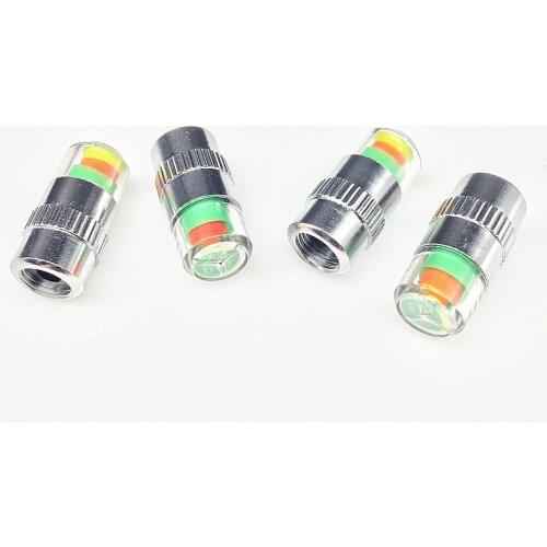 4pcs 2.4bar Car Tire Air Pressure Valve Stem Caps Sensor Indicator For Subaru XV Forester Outback Legacy Impreza XV BRZ Tribeca