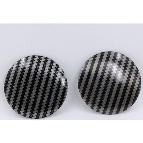 4pcs 45mm Car Wheel Center Hub Caps emblem Sticker Decal neutral stripe Logo Wheel Dust-Proof Covers fit for all car DIY styling