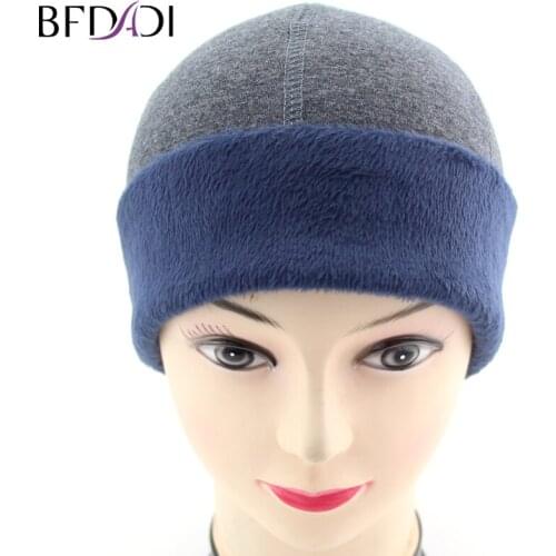 BFDADI Spring Hats for Men Knitted Beanie Hat Cap Brand Hat Male Skullies Winter Hats Free Size 5 Colors