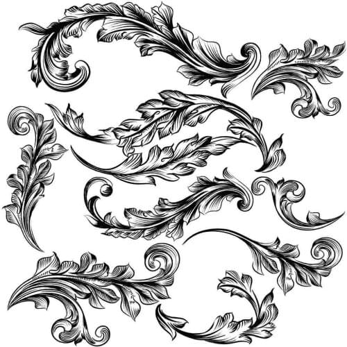 DABOXIBO Leaf Pattern Clear Stamps Mold For DIY Scrapbooking Cards Making Decorate Crafts 2021 NEW Arrival