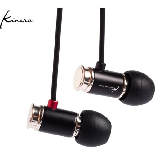 KINERA TYR Dynamic Driver In Ear Earphones Earbud HIFI DJ Monitor Running Sports Earphone Earplug With Mic