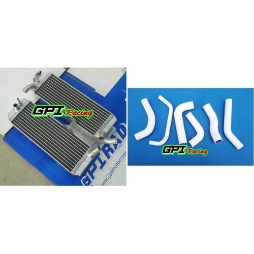 For Honda Radiator + WHITE HOSE XR650 XR650R XR 650R 650 00-07