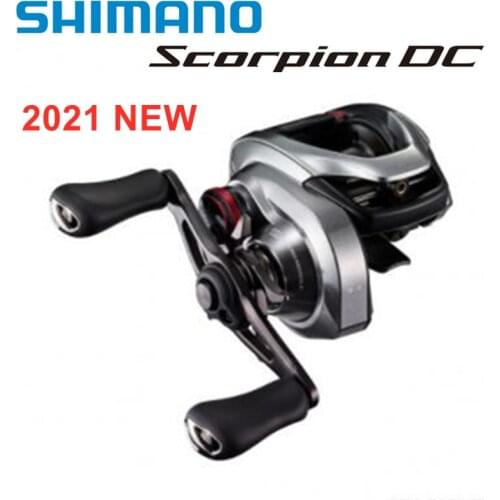 Original 2021 New SHIMANO SCORPION DC 150 151 150HG 151HG 150XG 151XG MGL Spool Low profile baitcast fishing reel