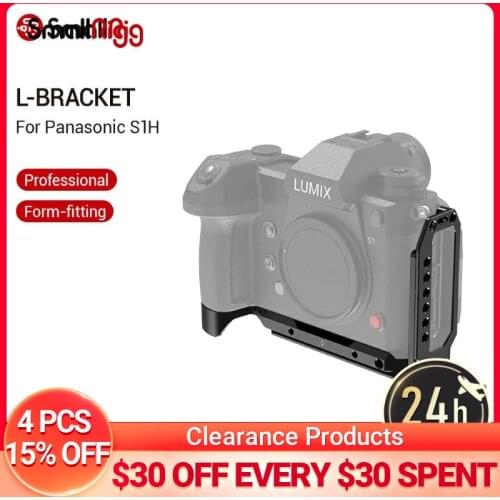 SmallRig S1h L Bracket Plate For Panasonic S1H Arca-Swiss Standard L -Shaped Plate Quick Release Tripod Mounting Plate - 2655