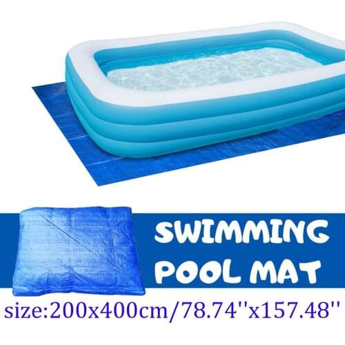 New Large Size Rectangle Swimming Pool Cover Cover Cloth Dustproof Floor Cloth Mat Cover For Outdoor Villa Garden Pool