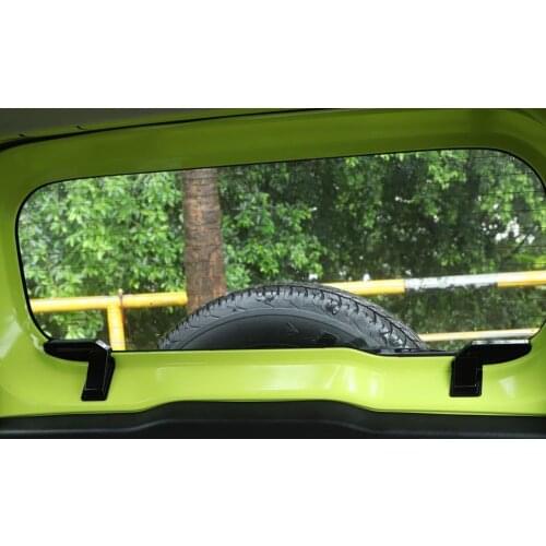 2PCS Black ABS Rear Windshield Heating Wire Demister Protection Cover For Suzuki Jimny Sierra JB64 JB74 2019 2020 Demister C