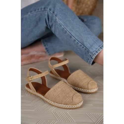 Women Espadril Sandals Straw Sandals
