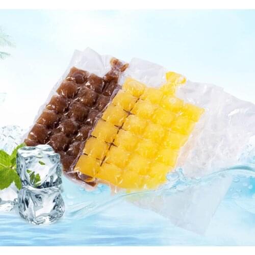 10pcs/pack Disposable Ice-making Bags Ice Cube Tray Mold Ice Mould Ice Tray Summer DIY Drinking Tool Kitchen Gadgets